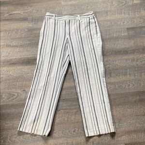 Striped Women’s Business Casual Slacks Size 10